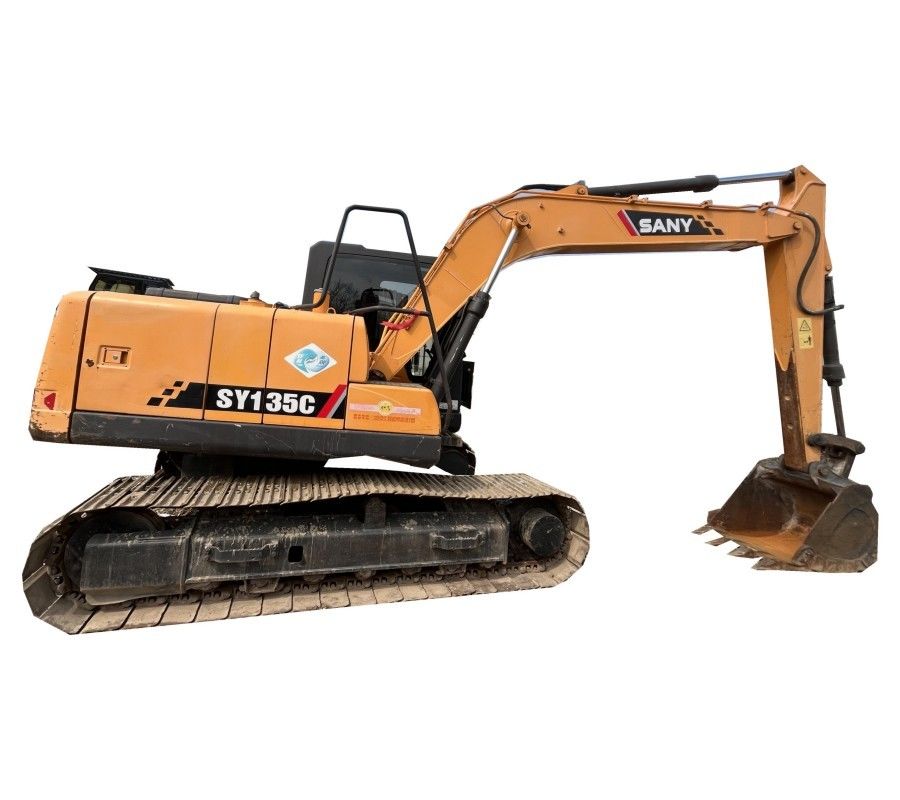 13 Ton Mini Used Sany Excavator SANY SY135C حفار هيدروليكي حفار زاحف