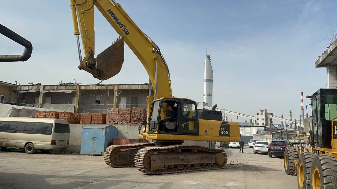40 طن مستعملة كوماتسو حفارة هيدروليكية حفار كبير كوماتسو PC400 8 حفارة
