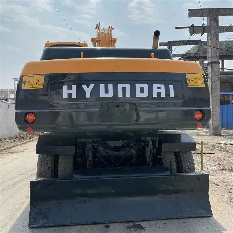 R210W 9 Hyundai Wheel Excavator Limited مواقع ثقيلة الوزن التشغيلي 22 طن