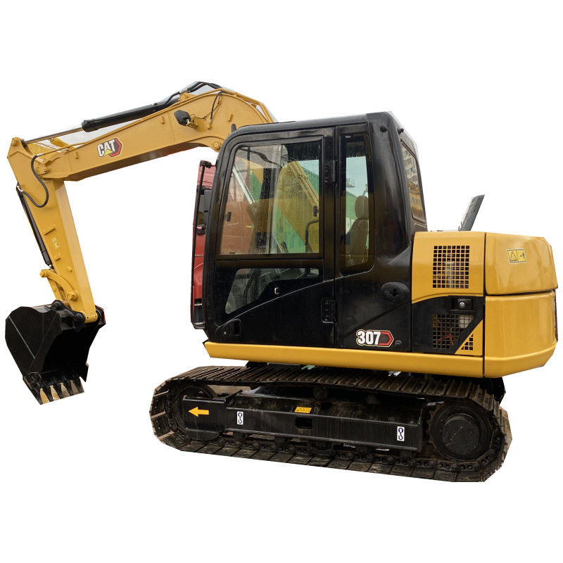 7 طن كاتربيلر CAT 307D حفارة صغيرة حفار صغير سعة 0.33m3