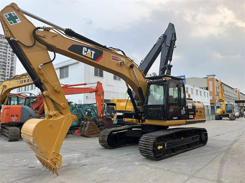 23 طن مستعملة Cat Crawler Excavator 323D مستعملة Caterpillar 320 323 325 330 Excavator