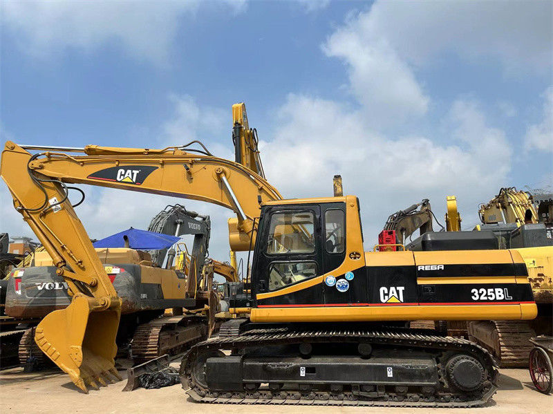 تستخدم Caterpillar 325BL Excavator CAT 323 325 330 Diggers 25 Ton Medium Excavator