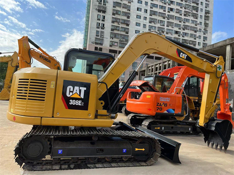 الحفرة المستخدمة CAT 308E2 الزحفية الحفرة المصغرة المستخدمة Caterpillar 306 305 307 308 الحفرة