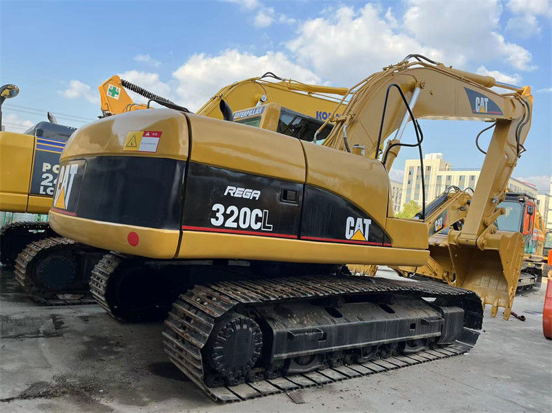 20 طن حفرة متوسطة CAT 320CL مستعملة حفرة Caterpillar CAT 320 C Series
