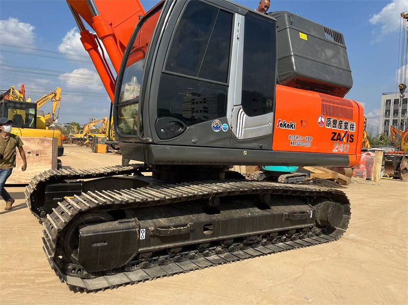 حفرة هيتاشي ZX240 الأصلية مستعملة اليابان حفرة 24 طن الحفرة المتوسطة