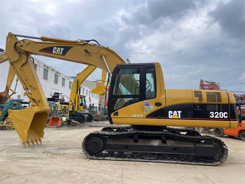 الحفرة الأصلية المستخدمة CAT 320C اليد الثانية Caterpillar 320 320D 320GC الحفرة