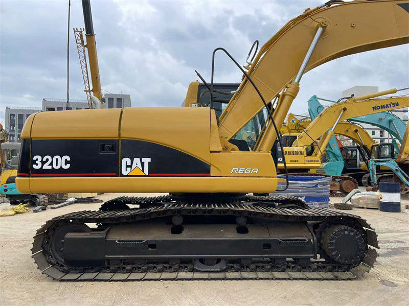 الحفرة الأصلية المستخدمة CAT 320C اليد الثانية Caterpillar 320 320D 320GC الحفرة