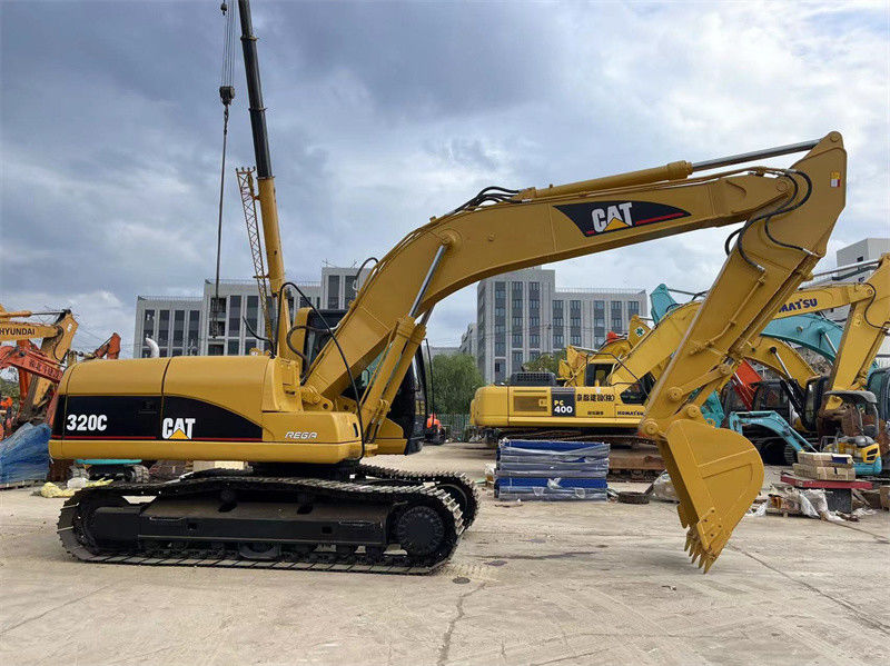 الحفرة الأصلية المستخدمة CAT 320C اليد الثانية Caterpillar 320 320D 320GC الحفرة