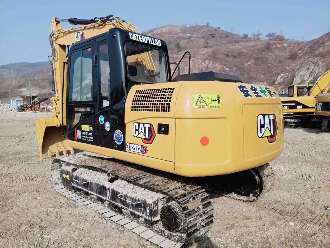 312D2 حفرة القطط المستعملة 12 طن حفرة الزحف الهيدروليكية الصغيرة Cat 312
