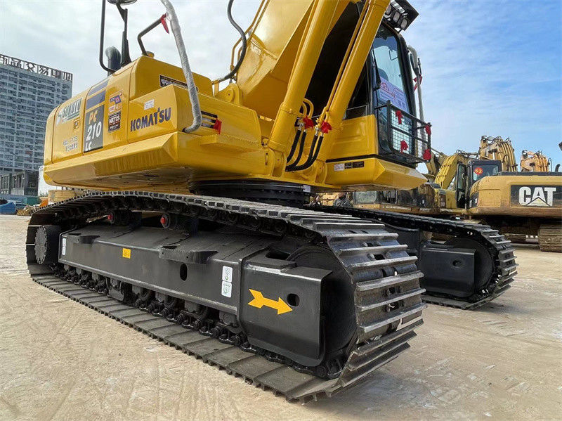 21 طن يستخدم اليابان الزحام الحفار كوماتسو PC210LC-8 الحفار حفر التعدين