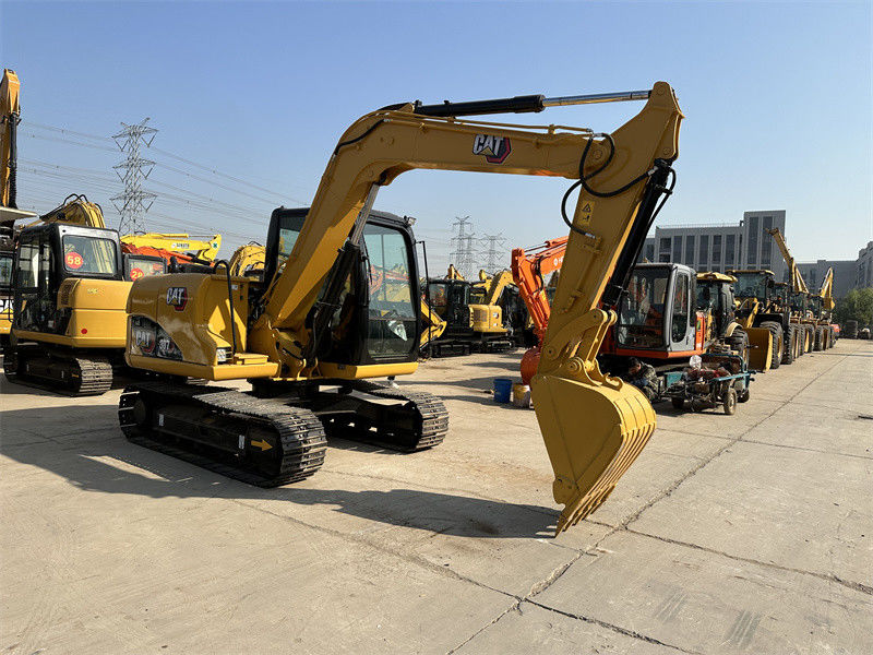 حفرة CAT 307D مستعملة حفرة Caterpillar 306 305 307 308 312 315 حفرة الزحف