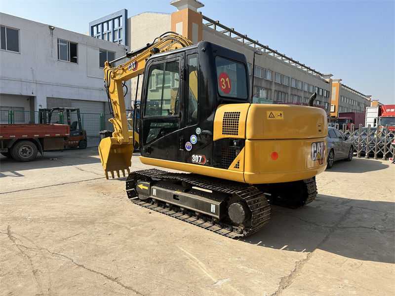 حفرة CAT 307D مستعملة حفرة Caterpillar 306 305 307 308 312 315 حفرة الزحف