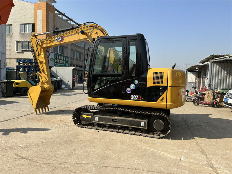 حفرة CAT 307D مستعملة حفرة Caterpillar 306 305 307 308 312 315 حفرة الزحف