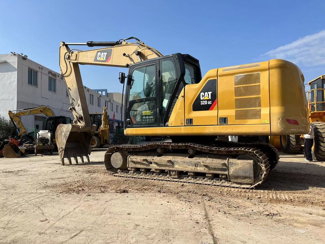 الحفارات الأصلية المستخدمة CAT 320gc الحفارات المتوسطة 20 طن Cat 320 الزحف
