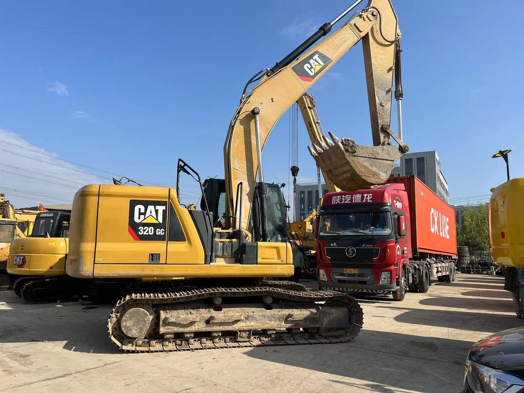 الحفارات الأصلية المستخدمة CAT 320gc الحفارات المتوسطة 20 طن Cat 320 الزحف