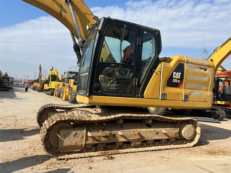 الحفرة الأصلية المستخدمة CAT 320GC عام 2018 يد ثانية حفرة Caterpillar 320
