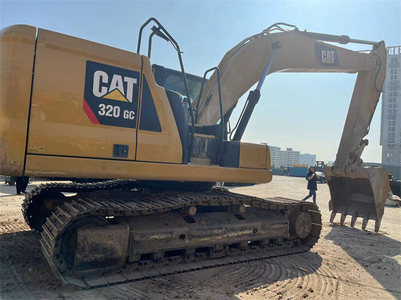 الطلاء الأصلي المستخدم CAT 320GC الحفار العام 2019 المستخدم Caterpillar 320GC الحفر