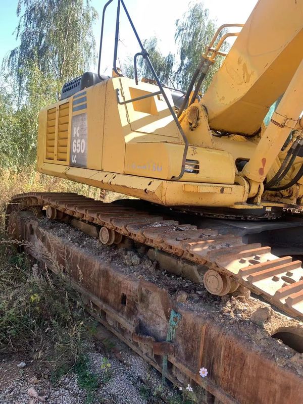 PC650-8R حفرة كوماتسو مستعملة يد ثانية حفرة كبيرة 40 طن 650 طلاء أصلي