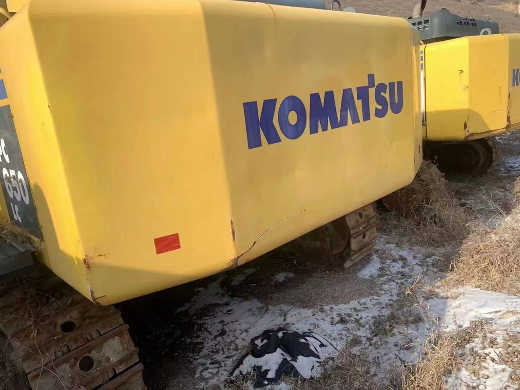 PC650-8R حفرة كوماتسو مستعملة يد ثانية حفرة كبيرة 40 طن 650 طلاء أصلي