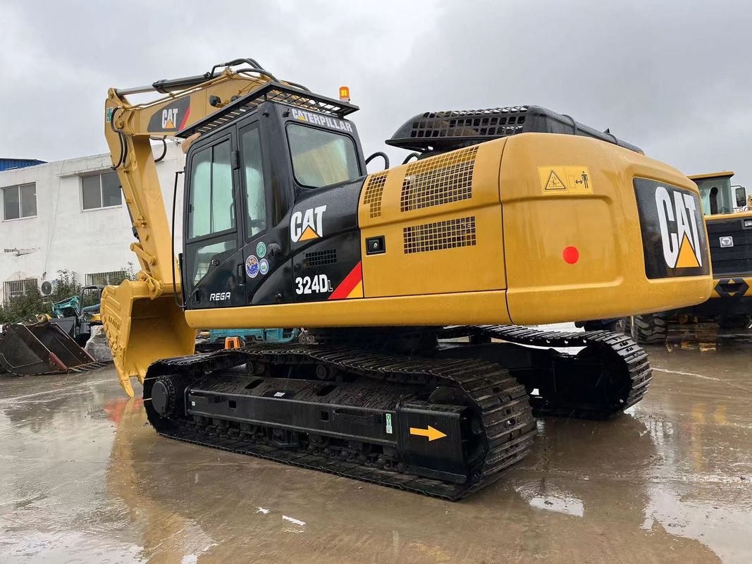 الجهاز الثقيل المستخدم CAT 324DL الحفرة الزحفية حفرة الكرثومة خط المطرقة المحرك القوي