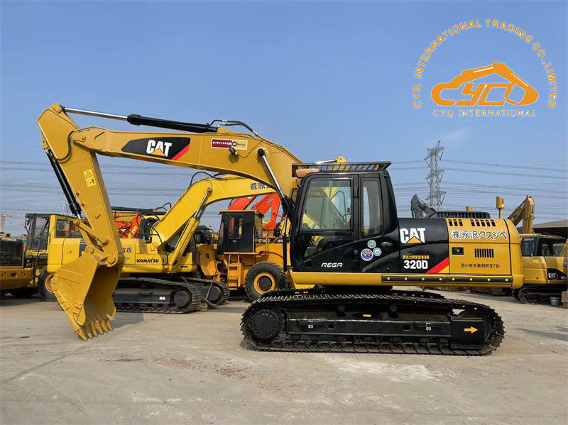 الحفارات المستخدمة CAT مع محرك حقن ميكانيكي الحفارة المستخدمة Caterpillar 320