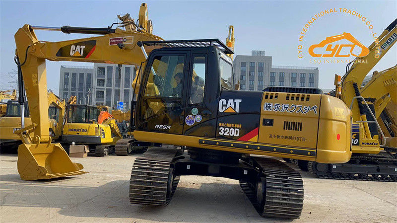 الحفارات المستخدمة CAT مع محرك حقن ميكانيكي الحفارة المستخدمة Caterpillar 320