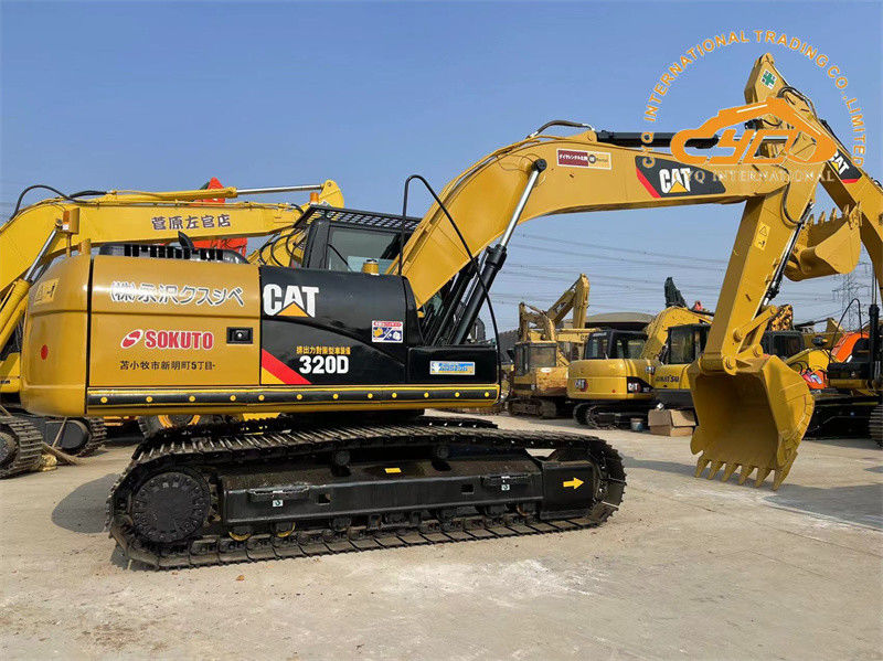 الحفارات المستخدمة CAT مع محرك حقن ميكانيكي الحفارة المستخدمة Caterpillar 320