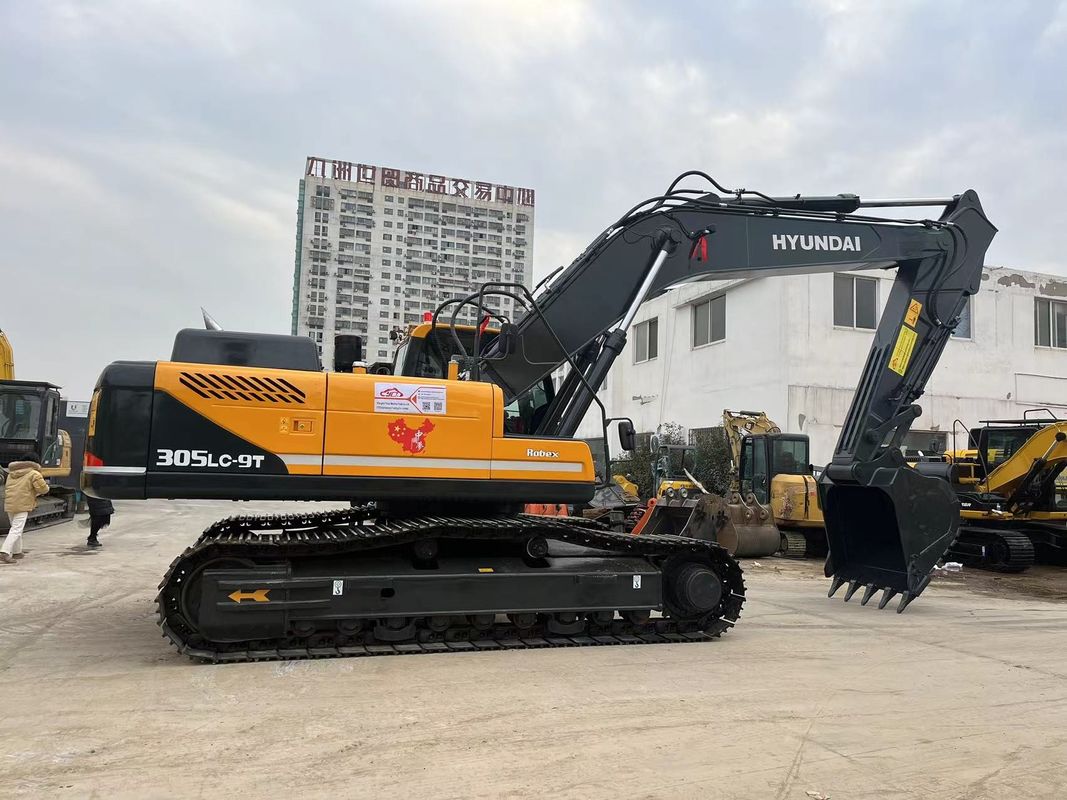 دوسان هيونداي 305lc-9t الحفارات الكبيرة المستعملة 30 طن الحفارة هيونداي الكبيرة المستعملة