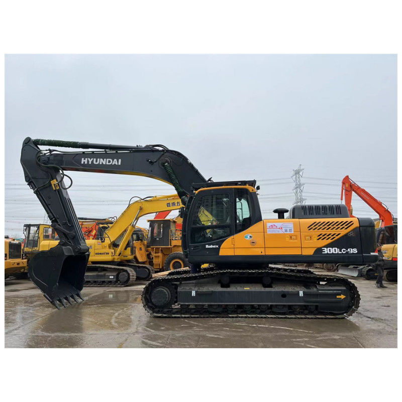 هيونداي R300LC-9S حفر هيدروليكي مستعمل للبناء و التعدين وزنه 30 طن