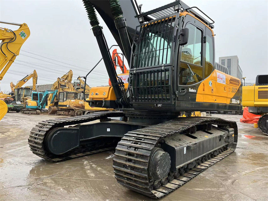 هيونداي R300LC-9S حفر هيدروليكي مستعمل للبناء و التعدين وزنه 30 طن