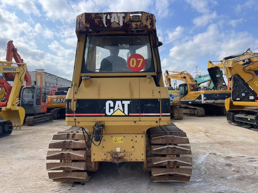 اللون الأصلي المستخدم Caterpillar Dozer اليد الثانية Cat D3G الجرف