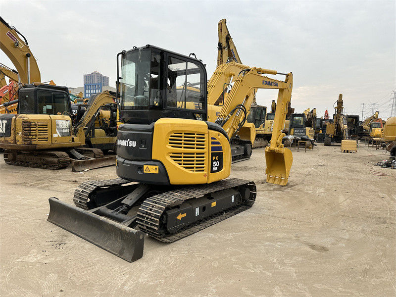 كوماتسو PC50MR-2 الحفرة المصغرة 5 طن اليابان الحفرة المستخدمة كوماتسو PC50