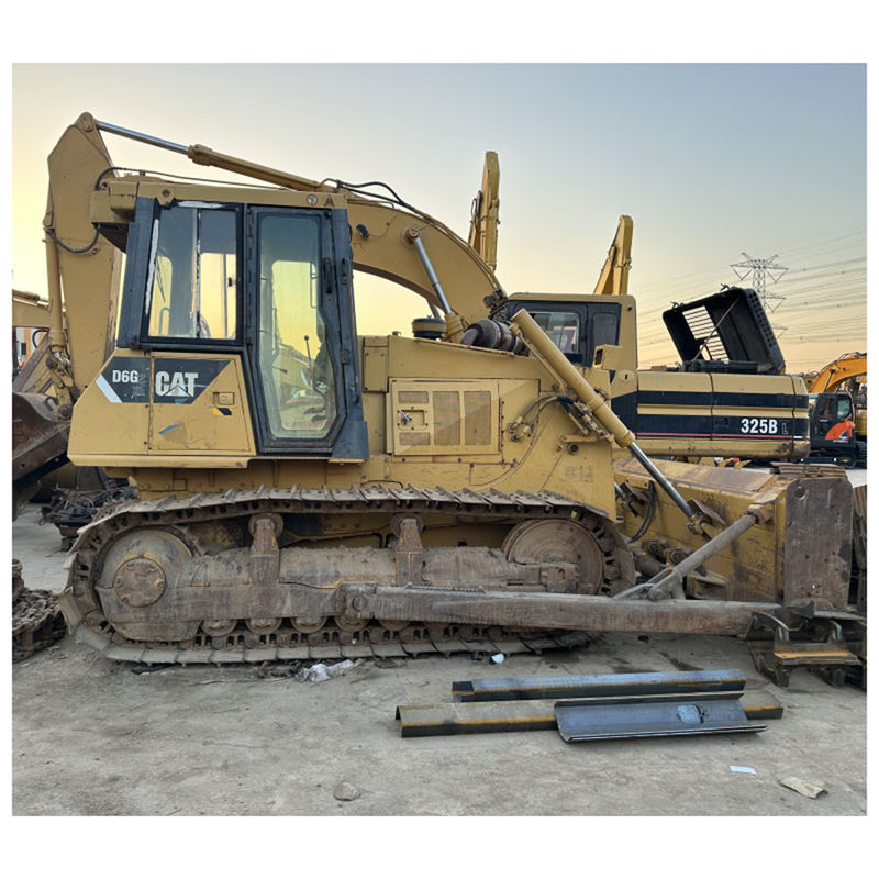 CAT D6G 2XL زاحف طرّاد كتربيلر جرار قوي للبناء والحركة الأرضية