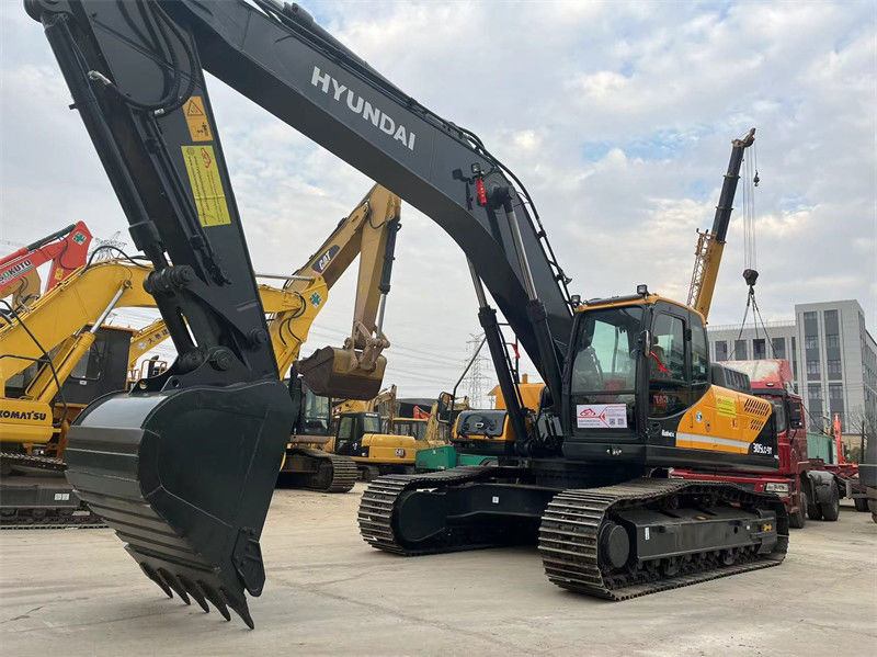 305LC-9T حفرة هيونداي مستعملة 30 طن كوريا حفرة تعدين هيونداي مستعملة