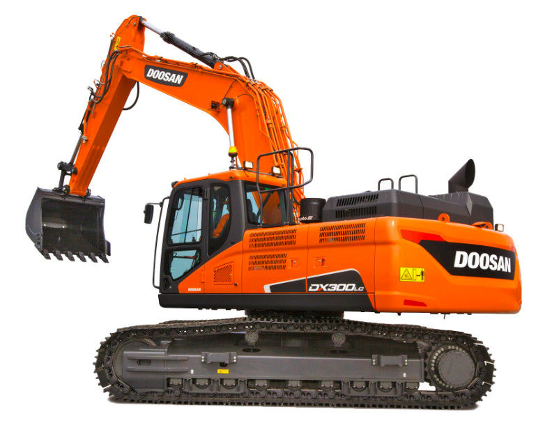 30 طن هيدروليكي مستعملة حفار زاحف كبير Doosan DX300LC 9C حفار حفار