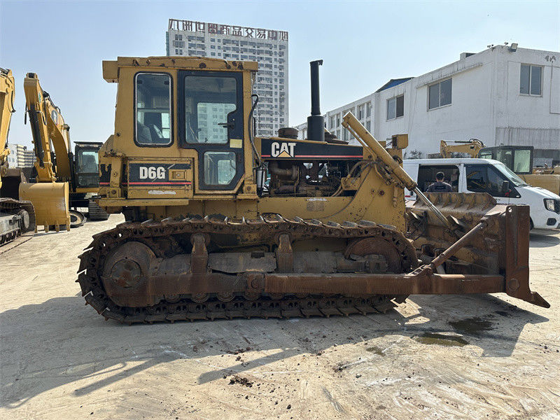 الجهاز الأصلي المستخدم CAT D6G الجرافة المستخدمة Caterpillar D3 D4 D7 الجرافة في حالة جيدة