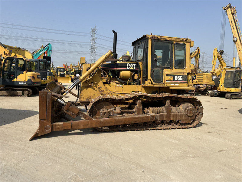 الجهاز الأصلي المستخدم CAT D6G الجرافة المستخدمة Caterpillar D3 D4 D7 الجرافة في حالة جيدة
