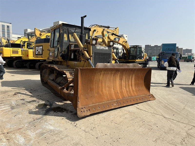 الجهاز الأصلي المستخدم CAT D6G الجرافة المستخدمة Caterpillar D3 D4 D7 الجرافة في حالة جيدة