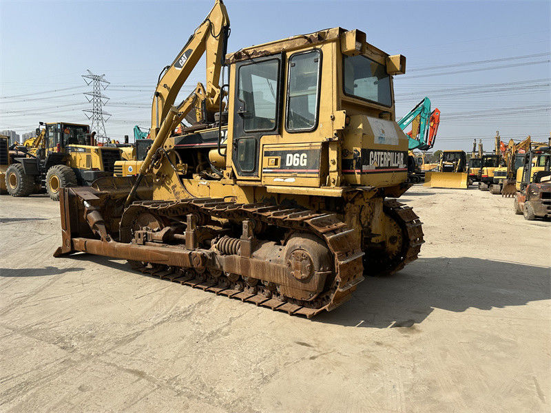 الجهاز الأصلي المستخدم CAT D6G الجرافة المستخدمة Caterpillar D3 D4 D7 الجرافة في حالة جيدة