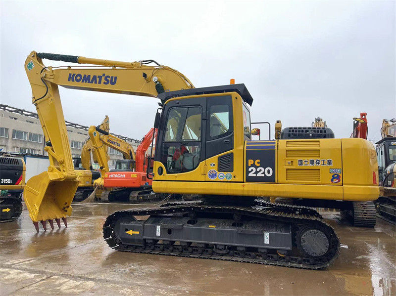 كوماتسو PC220-8 الحفارة اليابانية المستعملة الحفارة الهيدروليكية ذات الأداء العالي