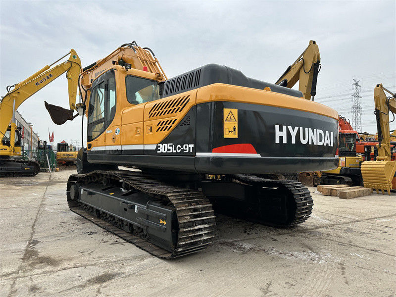 30 طن مستعمل هيونداي R305LC-9S الحفرة كوريا مستخدم هيونداي 305 حفرة التعدين