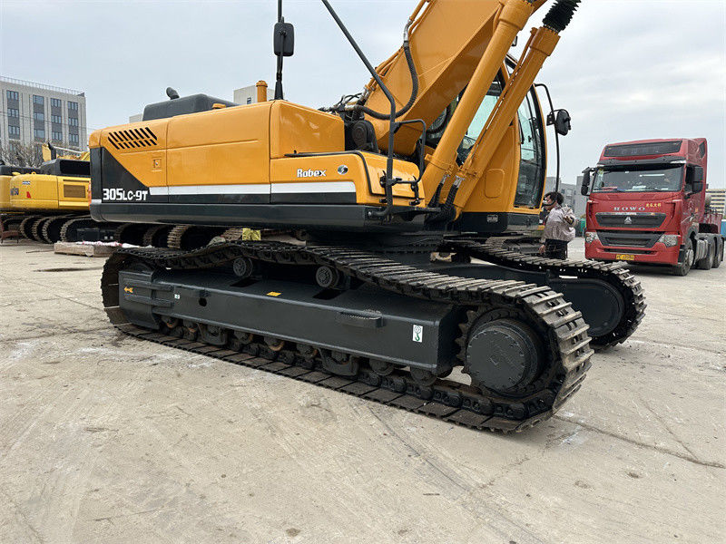 30 طن مستعمل هيونداي R305LC-9S الحفرة كوريا مستخدم هيونداي 305 حفرة التعدين