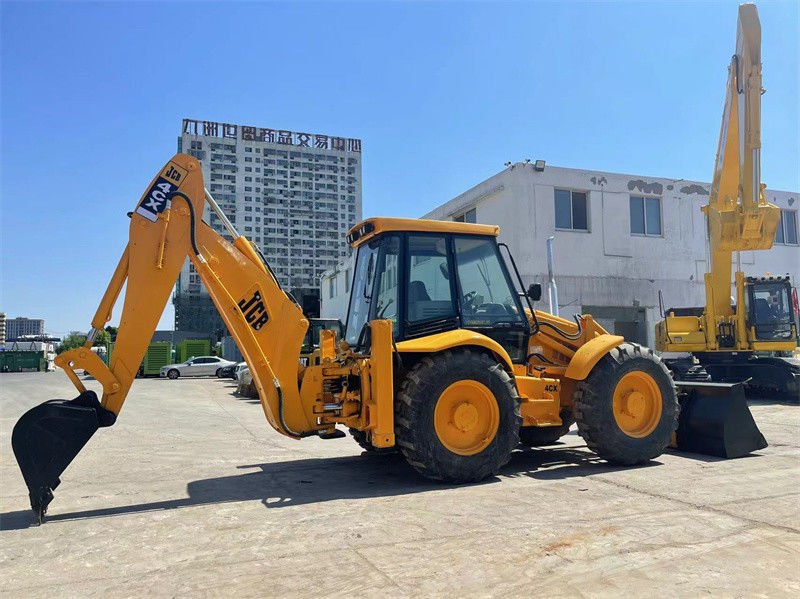 منشأ الولايات المتحدة الأمريكية JCB 4CX محمولة الحفرة المستخدمة JCB 4CX محمولة الحفرة العجلة