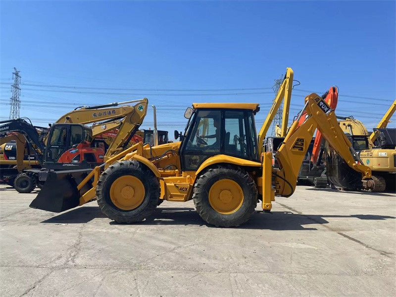 منشأ الولايات المتحدة الأمريكية JCB 4CX محمولة الحفرة المستخدمة JCB 4CX محمولة الحفرة العجلة