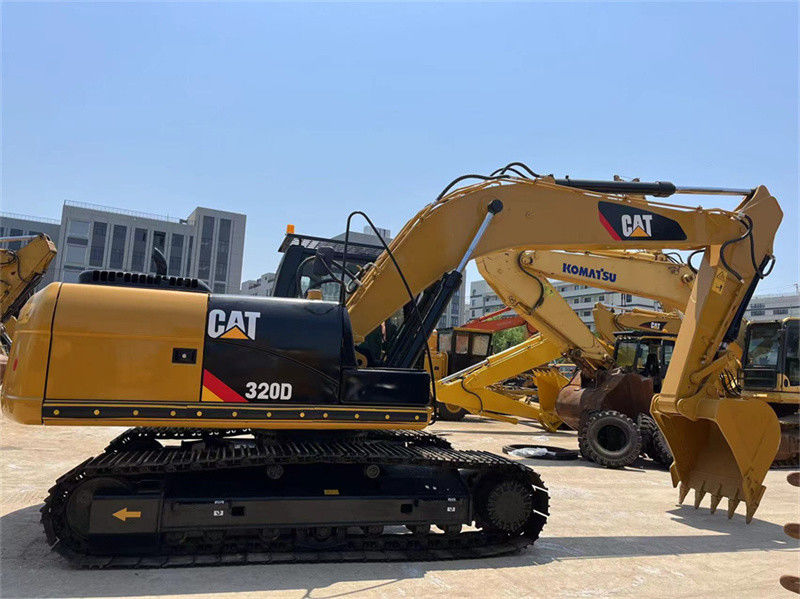 حفرة CAT 320D مستعملة للتعدين Caterpillar 320D2 320GC حفرة الزحف