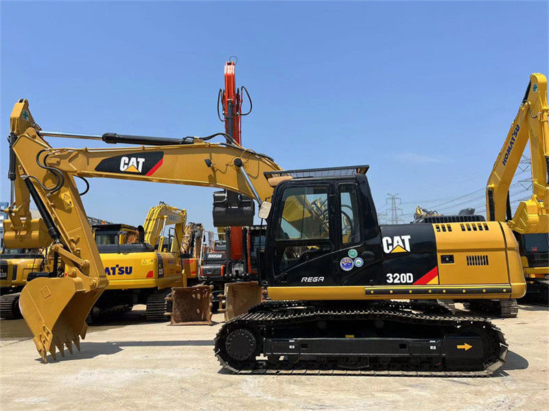 حفرة CAT 320D مستعملة للتعدين Caterpillar 320D2 320GC حفرة الزحف