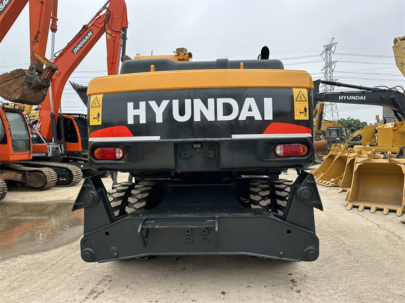 تم تجديدها Hyundai R210W-9 حفرة عجلات مستعملة Hyundai 21 طن 210 حفرة عجلات مستعملة