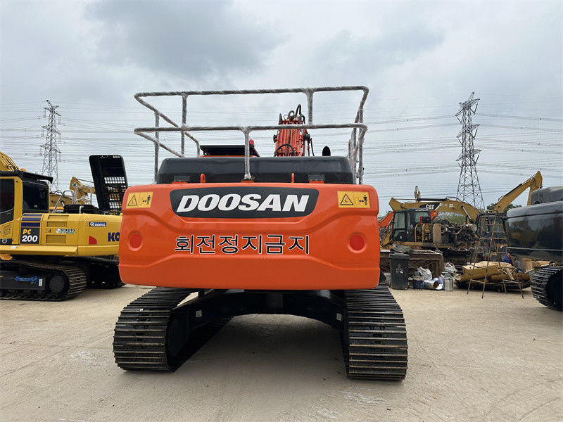 طاقة المحرك 180 كيلوواط دوزان DX260 الحفارات المستخدمة مع 1.2 M3 سعة دلو