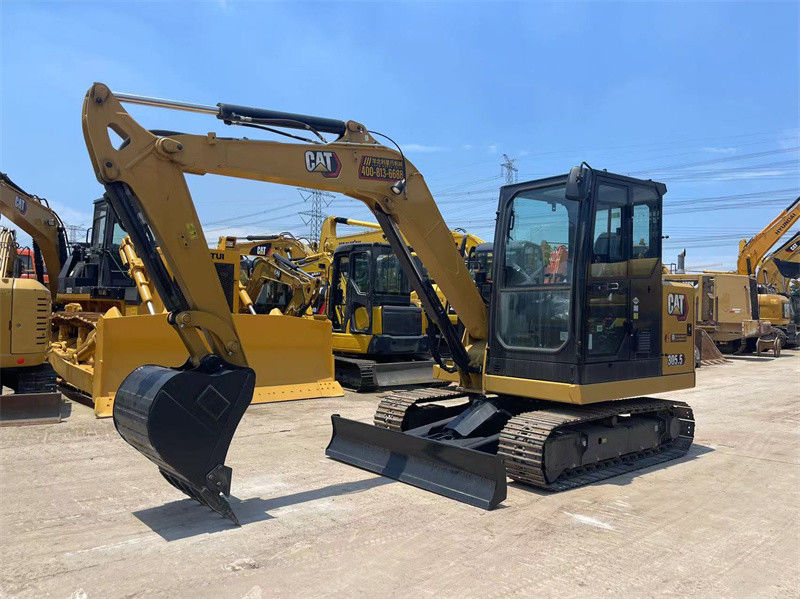 الحفارات الجديدة من نوع CAT 305.5 5.5 طن Caterpillar 305.5 ميني كراولر
