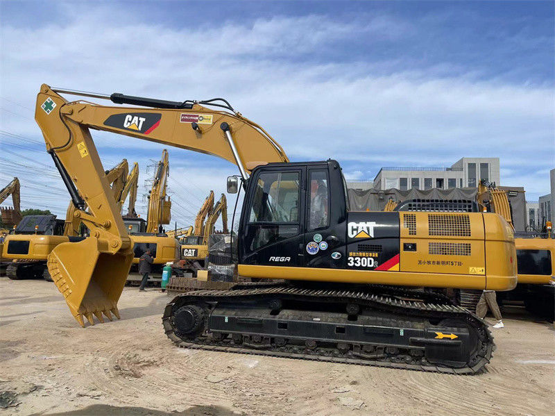 2021 Caterpillar 330D مستعمل الحفرة الزحفية 30 طن CAT 330 الحفارات جاهزة للشحن